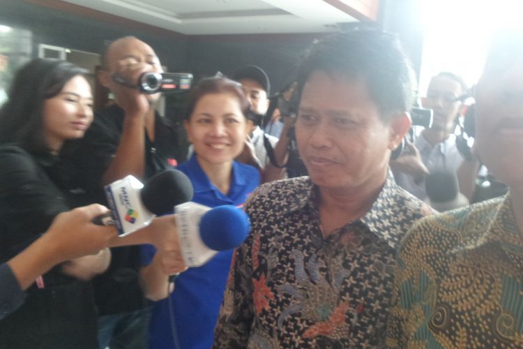 Inspektur Jenderal Kementerian Desa Pembangunan Daerah Tertinggal dan Transmigrasi Sugito menjadi terdakwa di Pengadilan Tipikor Jakarta, Rabu (16/8/2017).