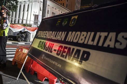 Sanksi Tilang Pelanggar Ganjil Genap di Jakarta Dimulai Hari Ini