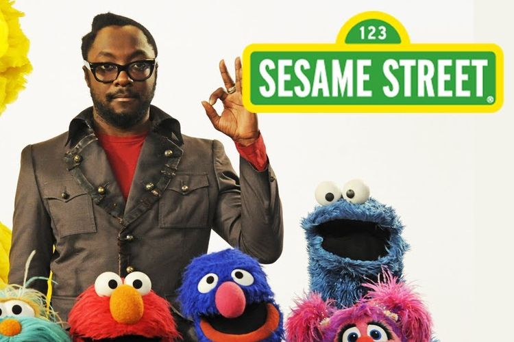 will.i.am dan Sesame Street