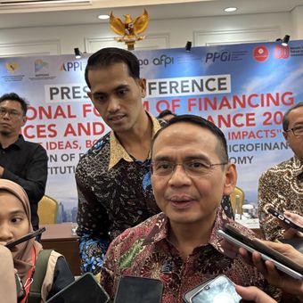 Kepala Eksekutif Pengawas Lembaga Pembiayaan, Perusahaan Modal Ventura, Lembaga Keuangan Mikro, dan Lembaga Jasa Keuangan Lainnya OJK, Agusman.