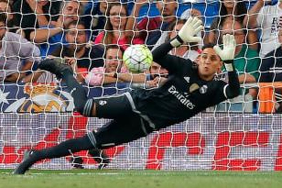 Penjaga gawang Real Madrid, Keylor Navas.