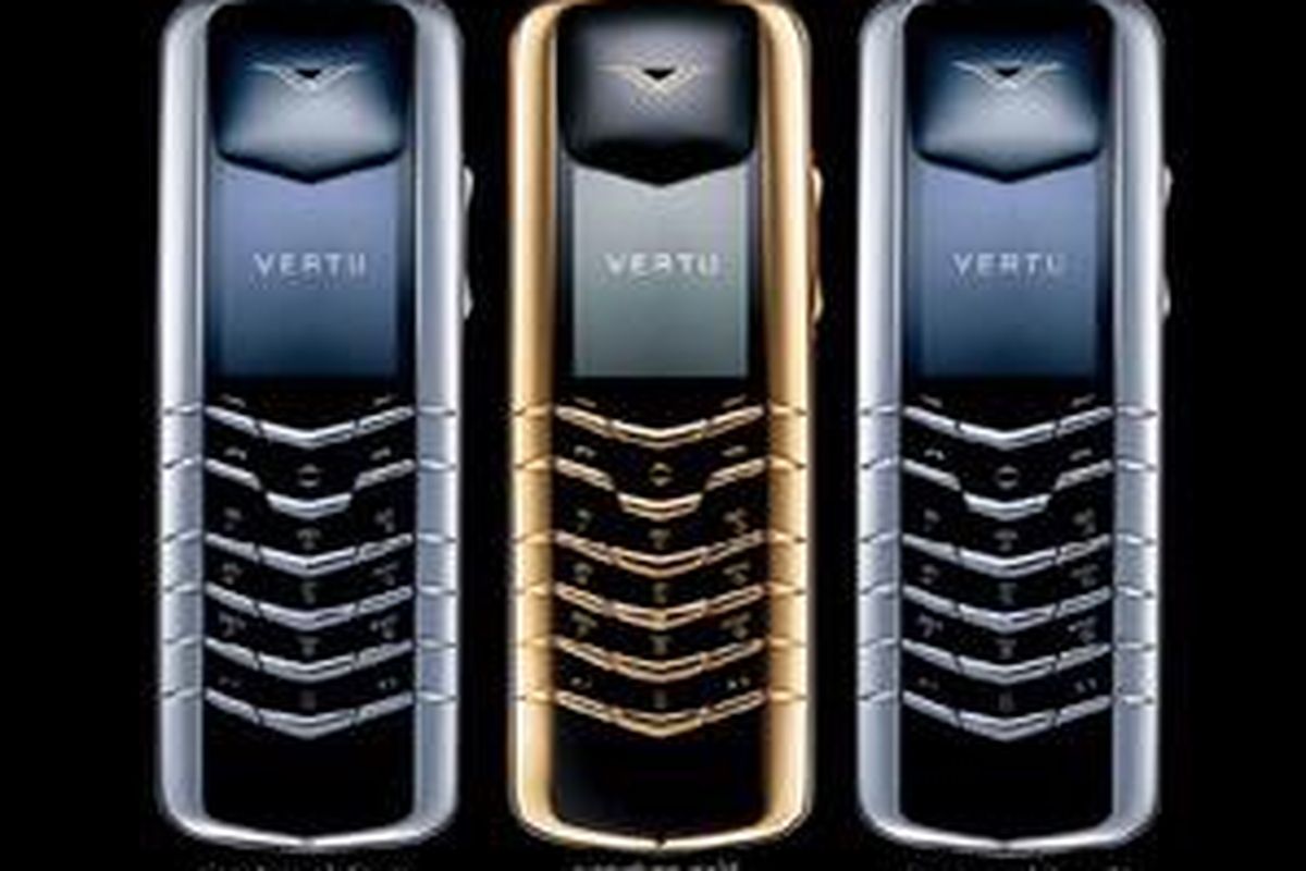 Signature, koleksi ponsel mewah terbaru dari Vertu