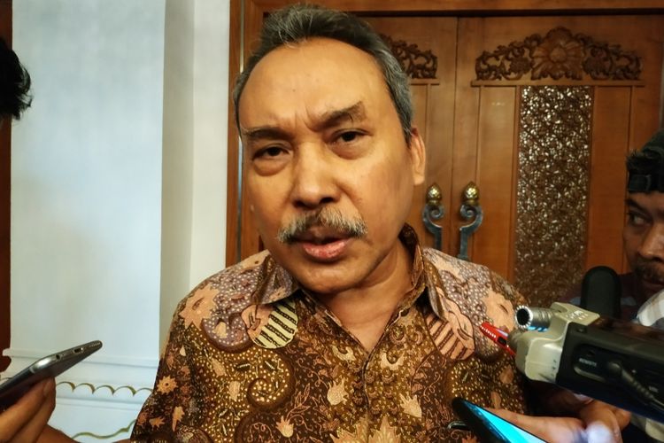 Kepala Pusat Penelitian Politik Lembaga Ilmu Pengetahuan Indonesia (LIPI) Syamsuddin Haris di Holet Sahid, Sudirman, Jakarta, Kamis (5/12/2019).