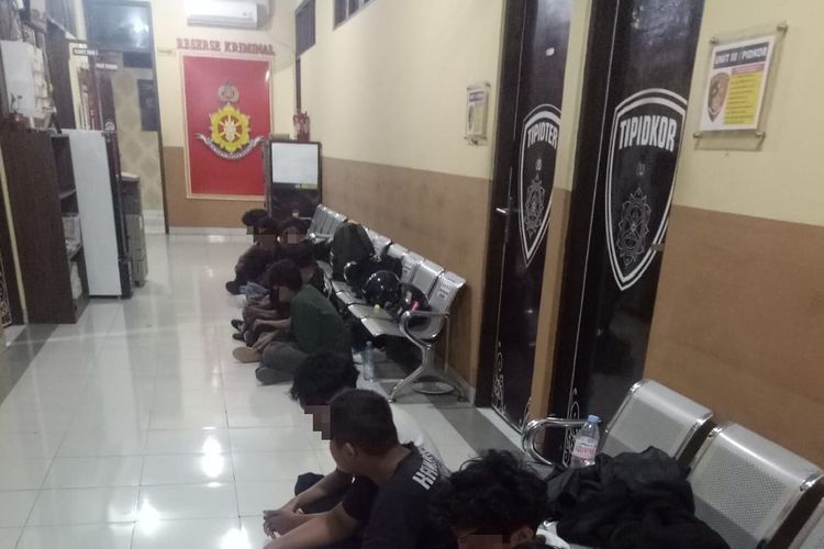 Viral Video Keributan Remaja di Jalan Samas, Polres Bantul Amankan 13 Orang