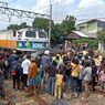 Avanza Ditabrak Kereta di Tambun, Mobil Terseret hingga Satu Kilometer