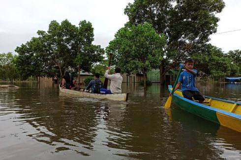 Konawe Sultra Terendam Banjir hingga 3 Meter, Ribuan Warga Mengungsi