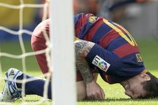 Cedera Lutut, Messi Bisa Absen Lawan Real Madrid