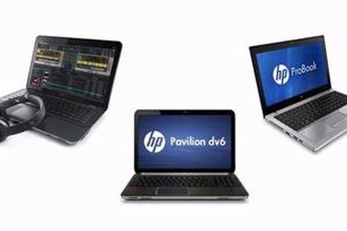 Tiga model notebook baru HP untuk kelas premium.