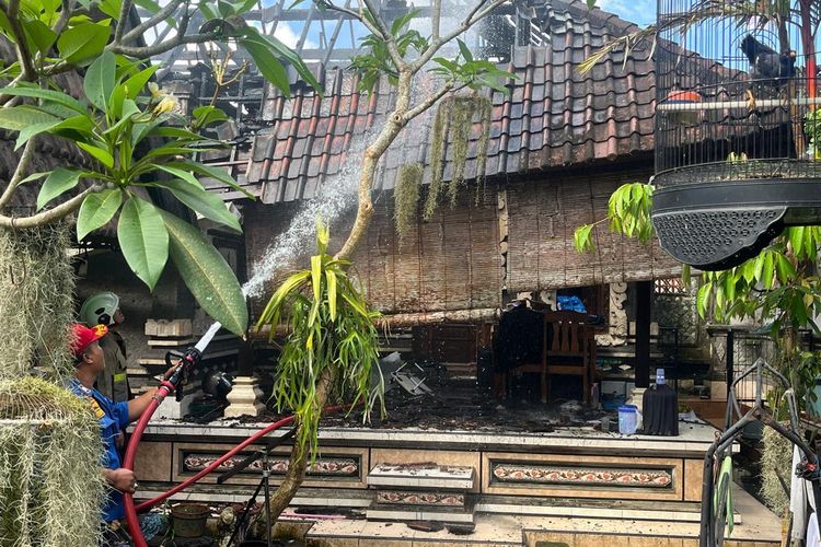  Momen Heroik Nenek di Badung Selamatkan Cucu Saat Balai Adat Terbakar