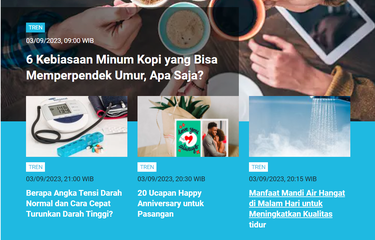 Berita terpopuler Tren 3-4 September 2023.