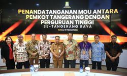 Laksanakan Tri Dharma Perguruan Tinggi, Pemkot Tangerang Teken MoU dengan 8 Universitas di Tangerang Raya 