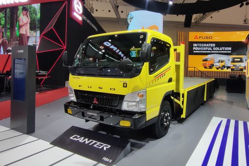 Total SPK Truk Mitsubishi Fuso Tembus 1.592 Unit di GIIAS 2023