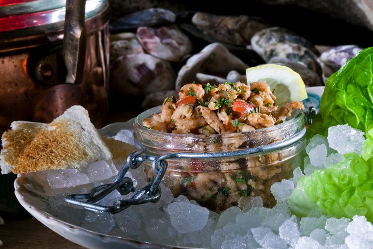 Morecambe Bay Potted Shrimps.