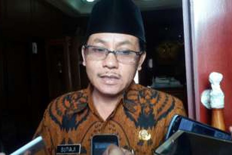 Wakil Wali Kota Malang Sutiaji saat ditemui di Balai Kota Malang, Jumat (4/11/2016)