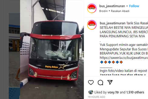 Bocoran Bus Baru PO Sugeng Rahayu, Pakai Bodi Jetbus 5