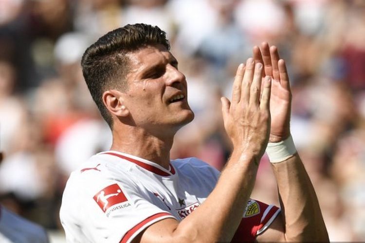 Penyerang Jerman, Mario Gomez.