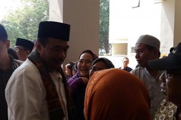 Wakil Gubernur DKI Jakarta Djarot Syaiful Hidayat di Rusunawa Jatinegara Barat, Kamis (24/9/2015).