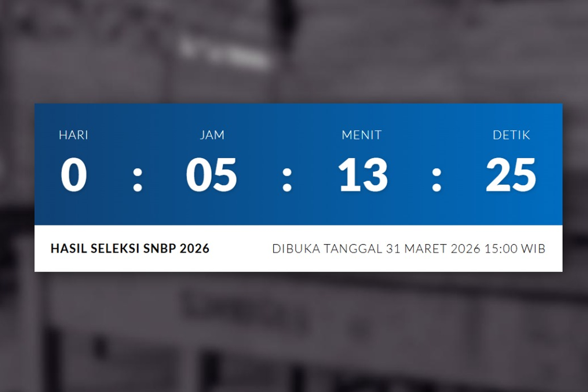 Pengumuman Hasil SNBP 2026 Hari Ini, Diawali Konferensi Pers di Kemendikbudristek