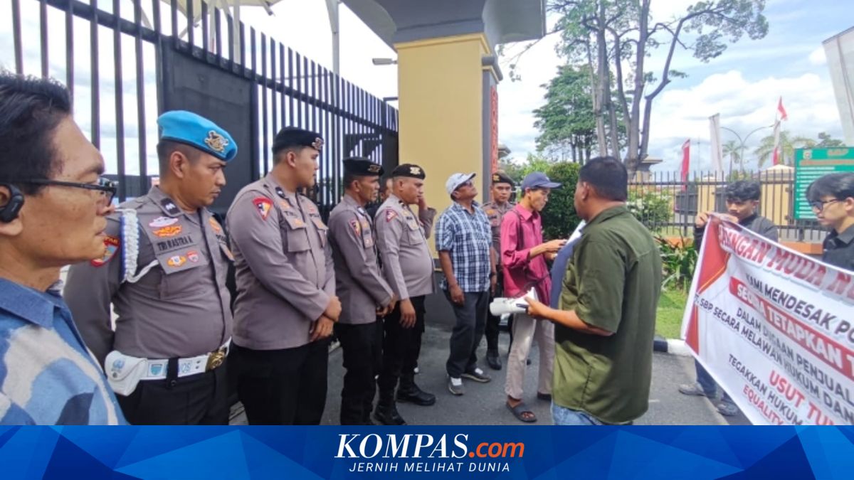 Kasus Penyerangan Karyawan Perusahaan, Warga Demo ke Polda Riau Minta Semua yang Terlibat Ditangkap