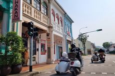 Keliling Singapura Naik Vespa, Singgah di Kawasan Heritage