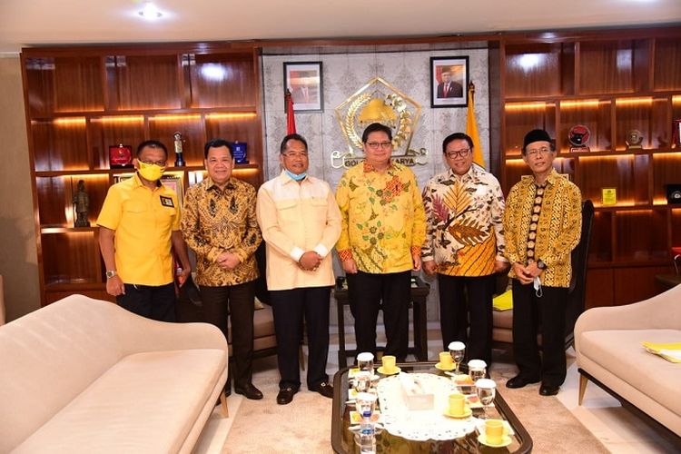 Silaturahim Pimpinan Tri Karya dengan DPP Partai Golkar, di Kantor DPP Partai Golkar Jakarta, Rabu (24/6/2020).