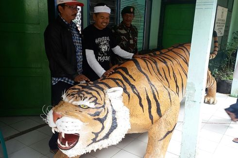 Patung Harimau Lucu Diganti dengan Maung Sancang Siliwangi