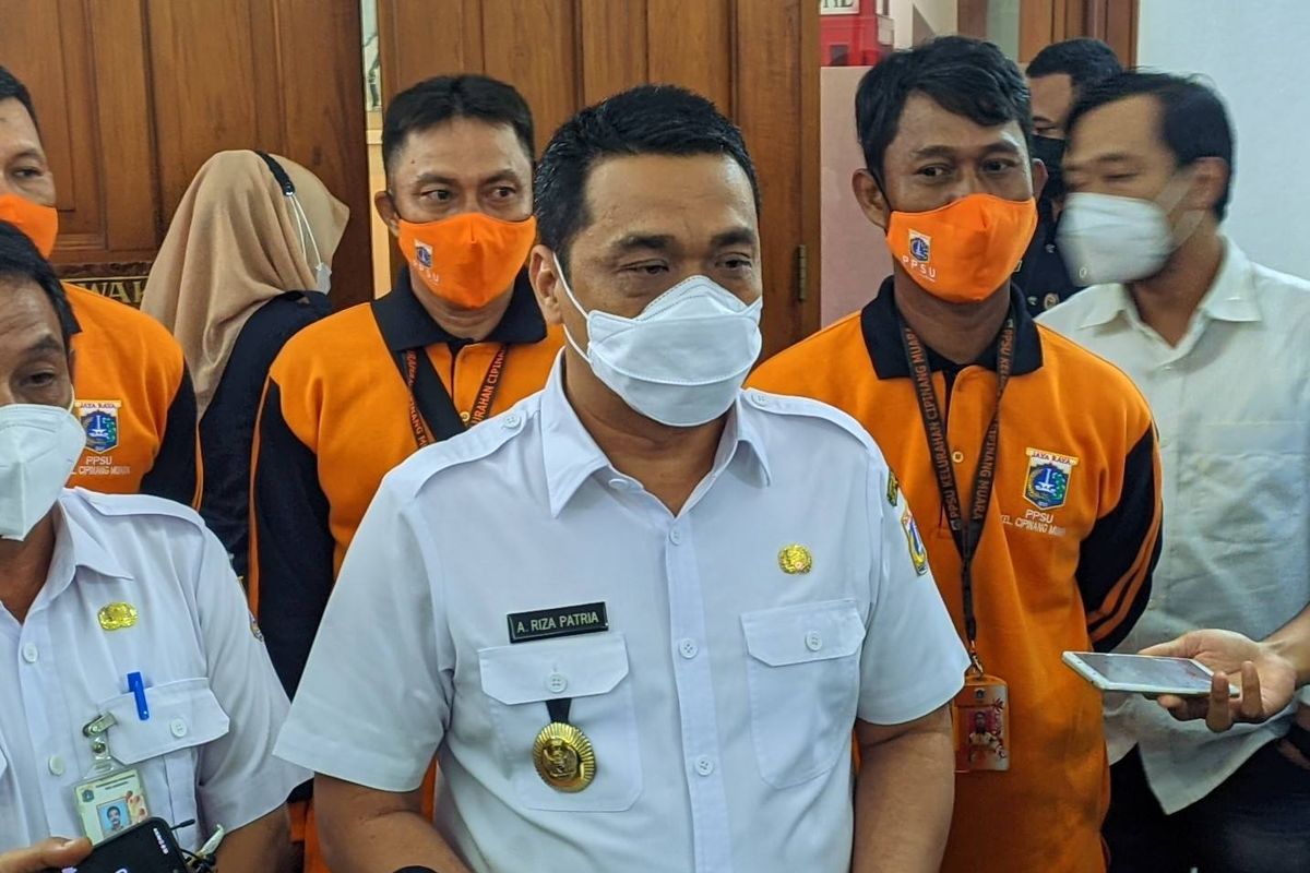 Wakil Gubernur DKI Jakarta Ahmad Riza Patria saat ditemui di Balai Kota DKI Jakarta, Rabu (3/11/2021).