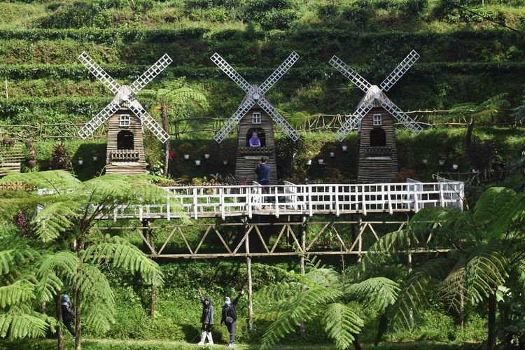 Area Belanda Mini di Kebun Teh Pagilaran, Batang, Jawa Tengah.