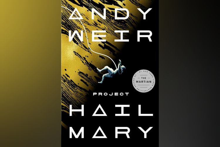 Ilustrasi Project Hail Mary karya Andy Weir.