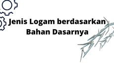 Jenis Logam berdasarkan Bahan Dasarnya