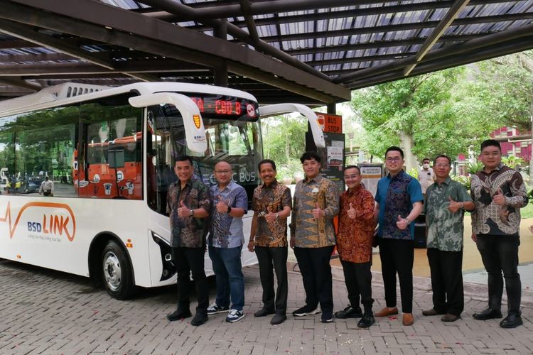 BSD Link Electric Bus resmi beroperasi, hasil kerja sama Sinar Mas Land dengan Lorena Transport