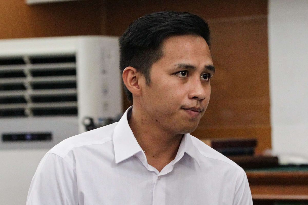 Foto stok: Terdakwa pembunuhan berencana terhadap Nofriansyah Yosua Hutabarat atau Brigadir J, Richard Eliezer menjalani sidang di Pengadilan Negeri Jakarta Selatan.