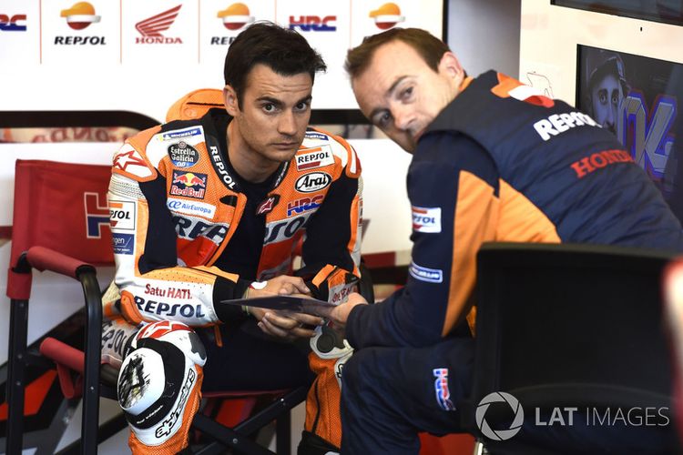 Dani Pedrosa belum sembuh dari pembengkakan di area pinggulnya,