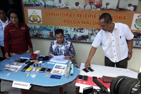 Jadi Bandar Sabu, Oknum Polisi di Ambon Ditangkap