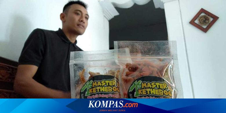 Frustrasi Dipecat Saat Pandemi, Pasutri Ini Jual Keripik Batang Pisang, Omzetnya Rp 30 Juta Sebulan