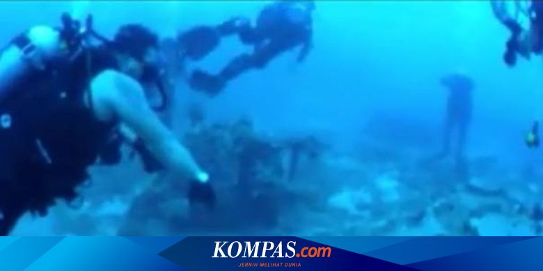 Puing Pesawat Perang Dunia Kedua Ditemukan di Dasar Laut Papua