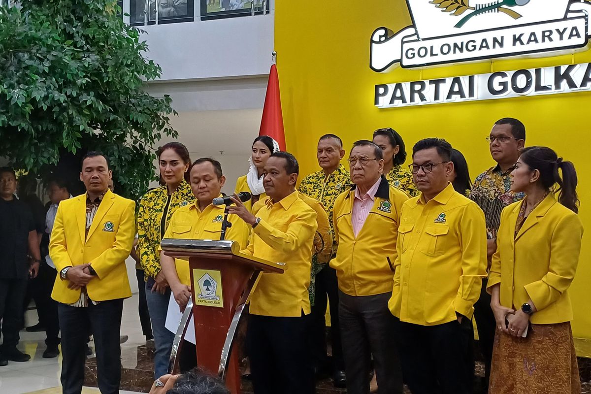 10 Pejabat di Kabinet Prabowo Jadi Pengurus DPP Partai Golkar, Ini Daftarnya