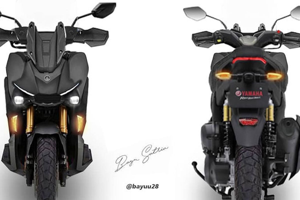 Render Yamaha All New X-Ride 155