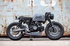 Honda Monkey 125, Cafe Racer untuk Pajangan Toko