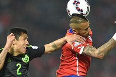 Kejar-kejaran Gol, Cile dan Meksiko Berakhir Imbang 