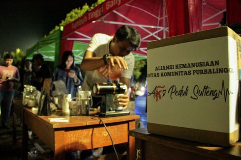 “Kopi Donasi”, Semua Hasil Penjualan untuk Korban Gempa Sulawesi Tengah