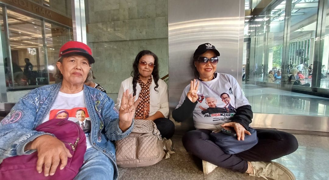 Pendukung Prabowo dan Relawan Ganjar Salaman, Bilang 