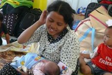Bayi Cantik Lahir di Pengungsian Warga Eks Gafatar