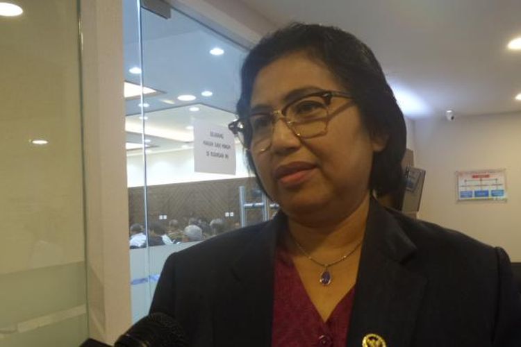 Ketua DPP Partai Nasdem Irma Suryani Chaniago di Kompleks Parlemen, Senayan, Jakarta, Kamis (28/7/2016).