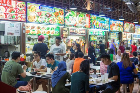 Singapura Tingkatkan Lagi Standar Kebersihan Penjaja Makanan di Pujasera 