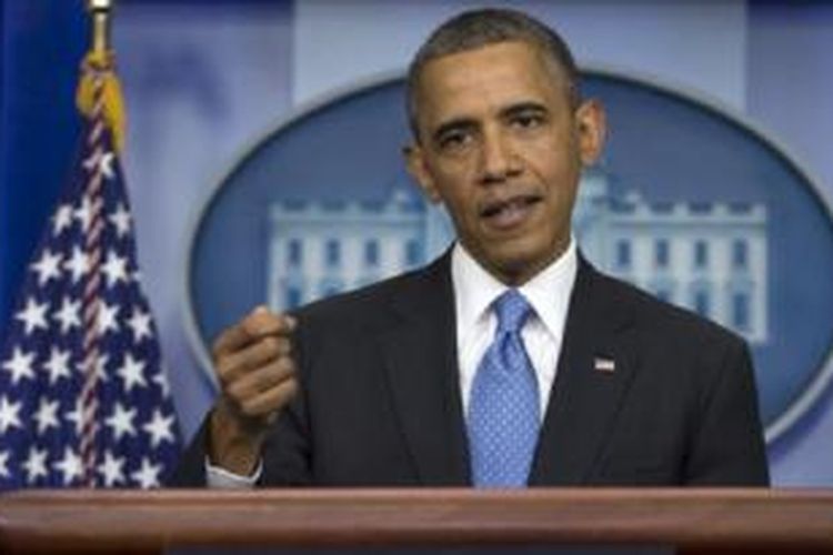 Presiden Amerika Serikat Barack Obama menyampaikan ucapan selamat Idul Fitri bagi warga muslim di AS dan di seluruh dunia