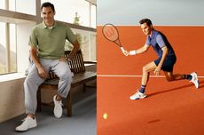 Inspirasi Gaya Sporty dari Legenda Tenis Roger Federer 