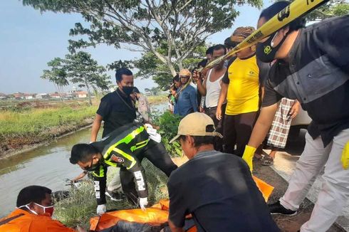 Vario Terjun ke Empang Ikan Bandeng, Pasangan Muda-mudi Tewas di TKP