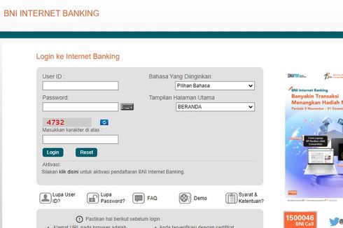 Mau Daftar BNI Internet Banking di ATM? Begini Caranya