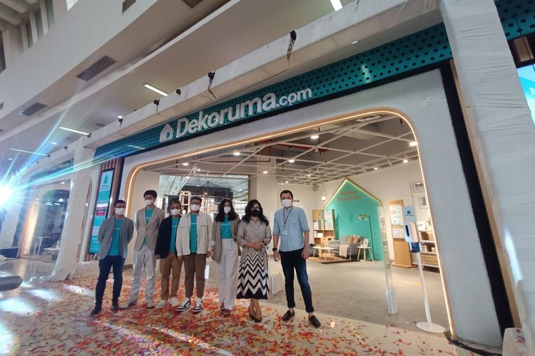 Dekoruma Experience Center Bintaro Jaya Xchange Mall di Tangerang Selatan resmi dibuka pada Jumat (22/7/2022).
